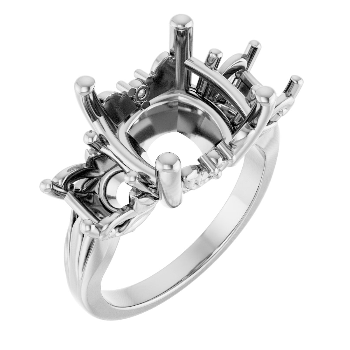 Three-Stone Engagement Ring