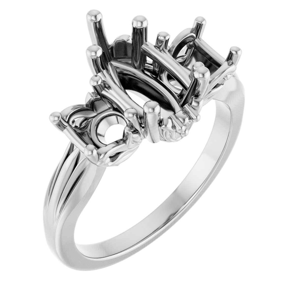 Three-Stone Engagement Ring