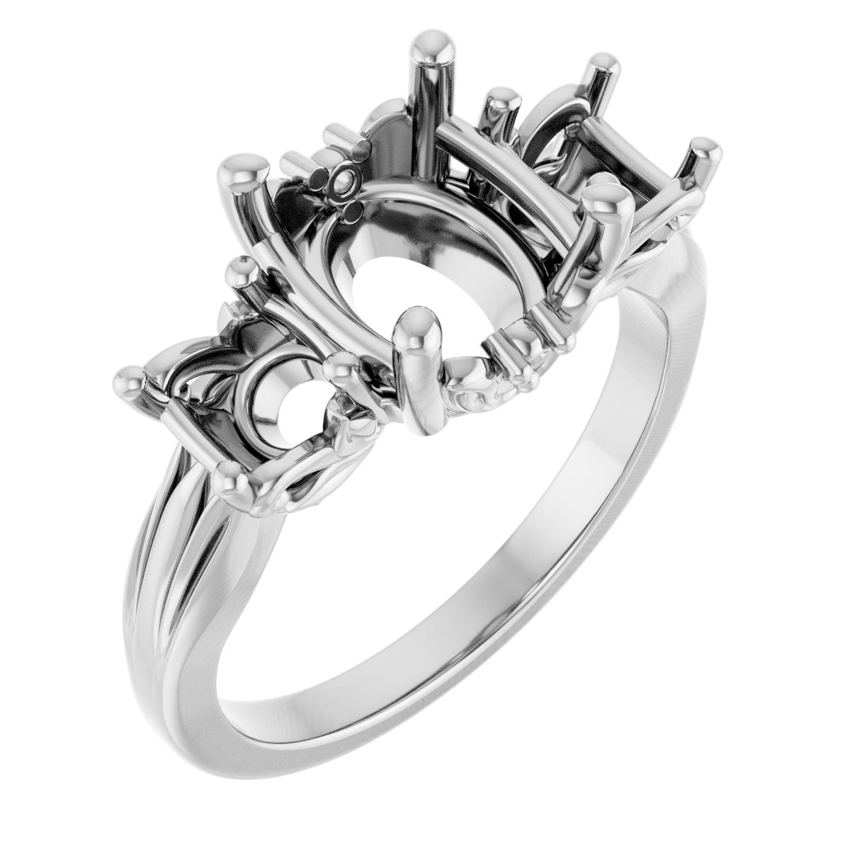 Three-Stone Engagement Ring