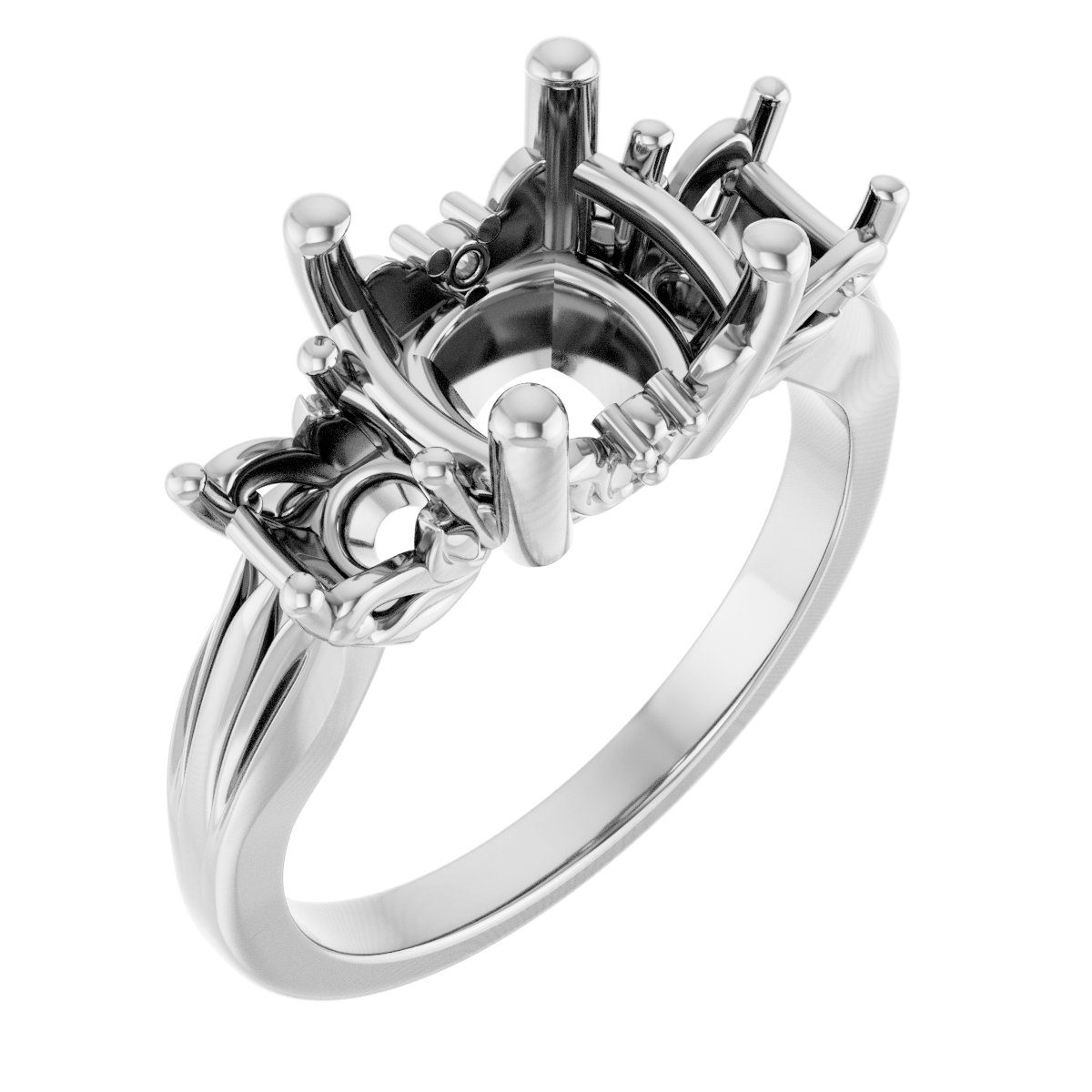 Three-Stone Engagement Ring