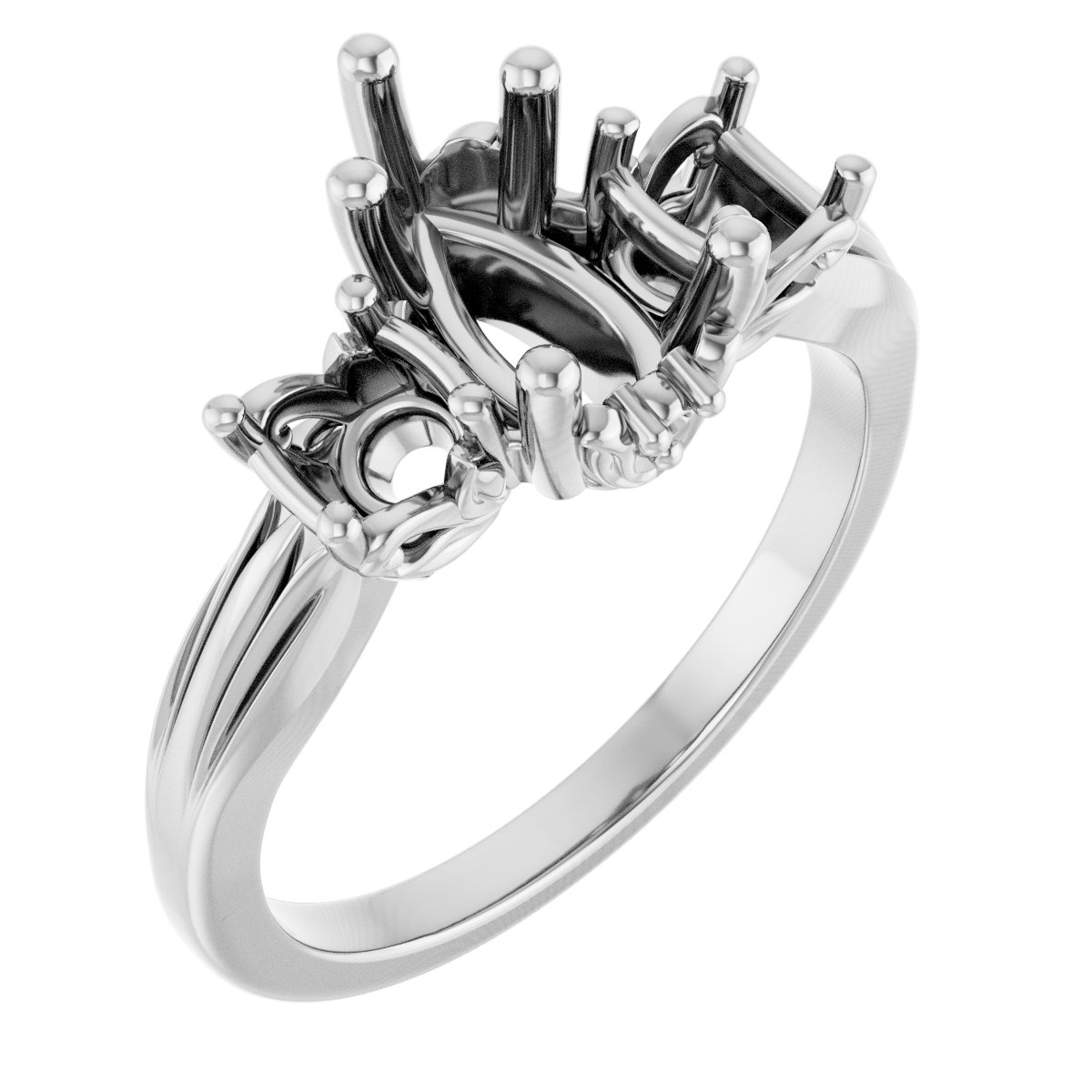 Three-Stone Engagement Ring
