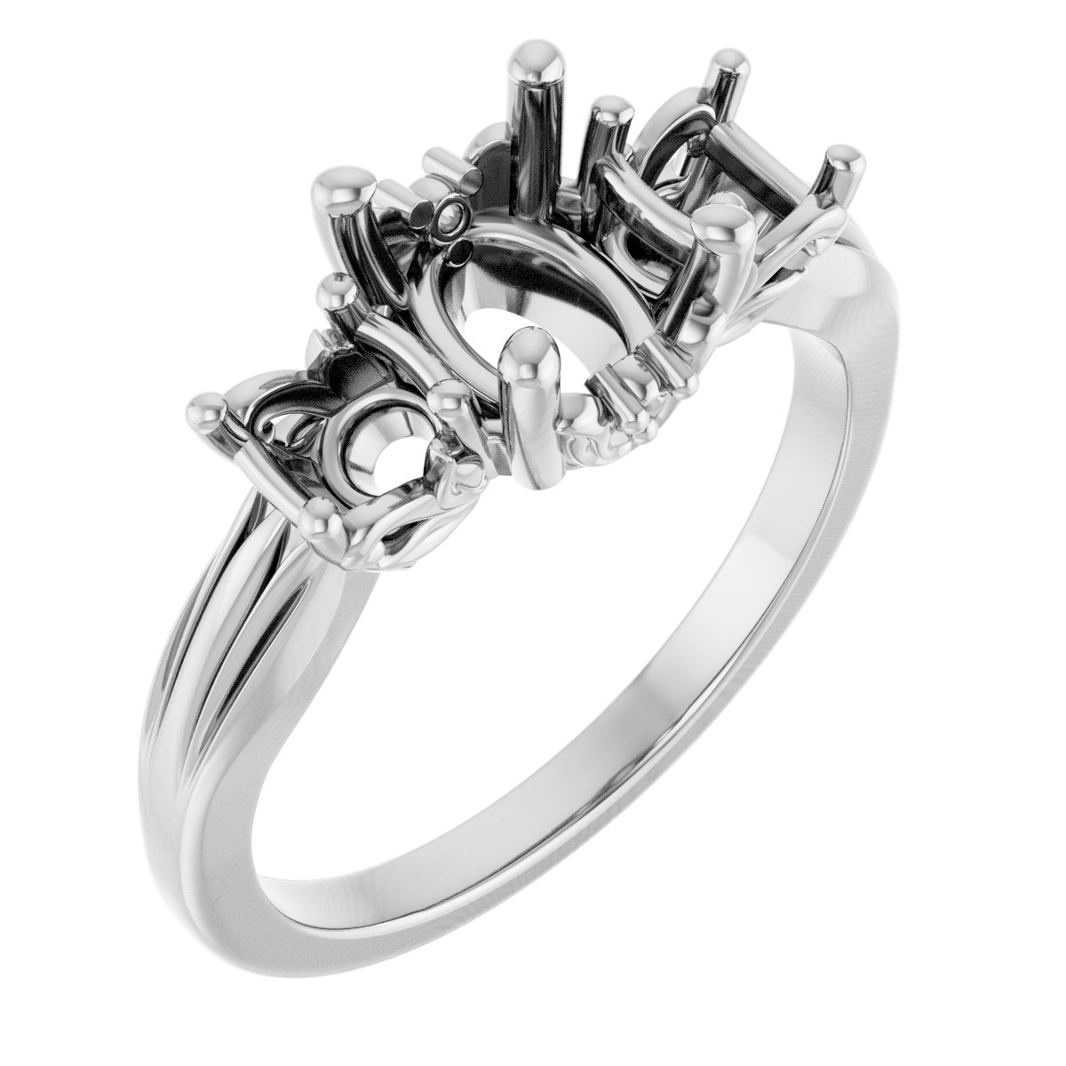 Three-Stone Engagement Ring