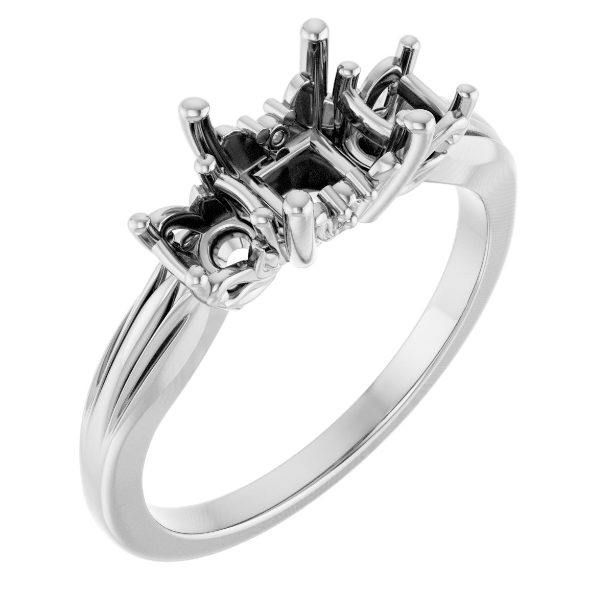 Three-Stone Engagement Ring