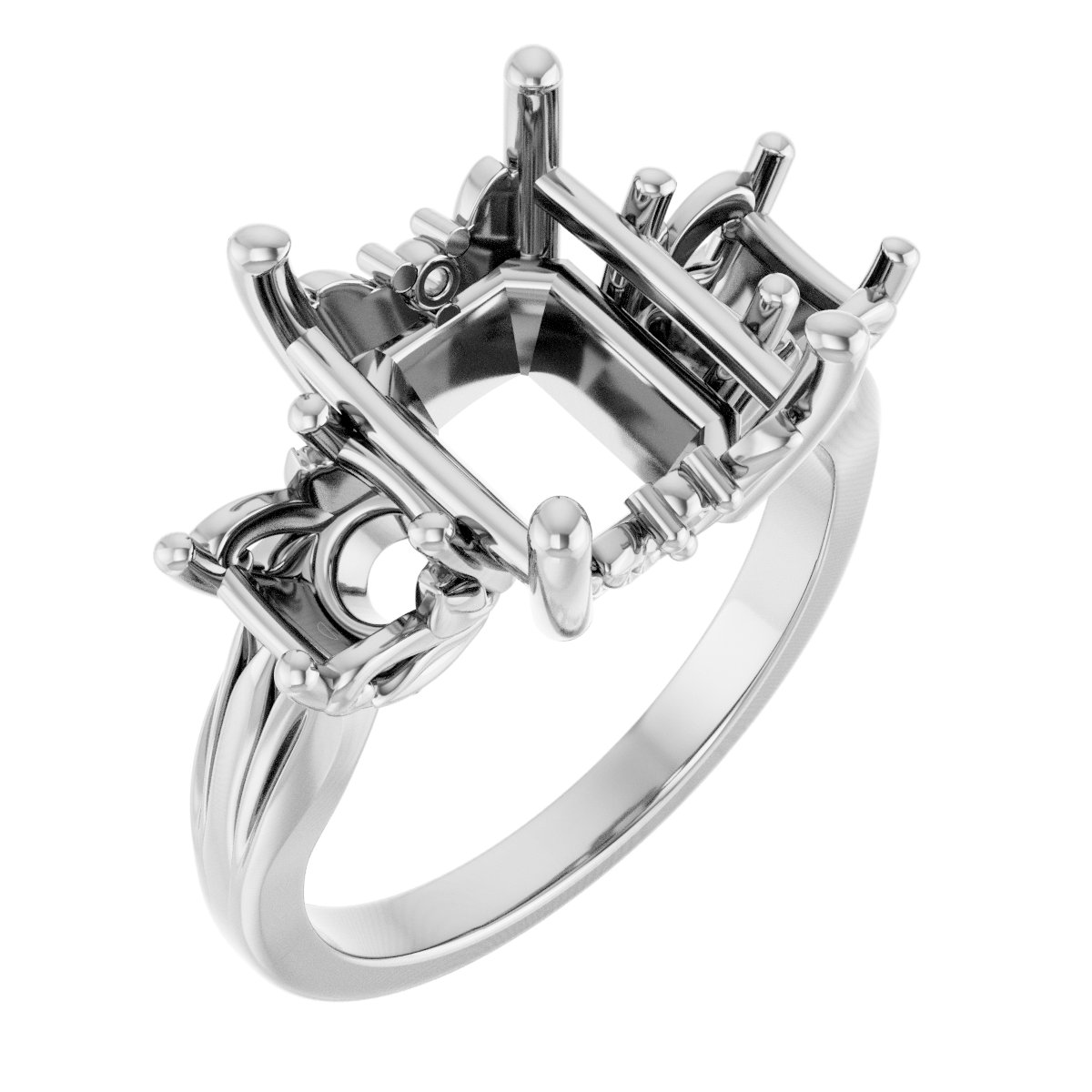 Three-Stone Engagement Ring
