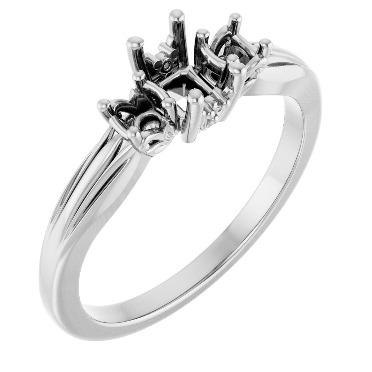 Three-Stone Engagement Ring