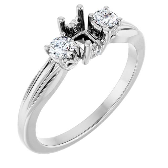 14k White Gold