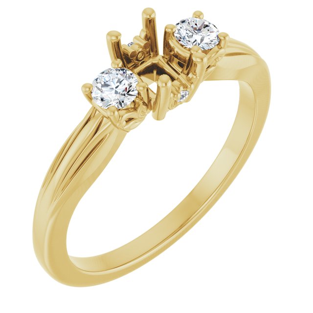 14k Yellow Gold