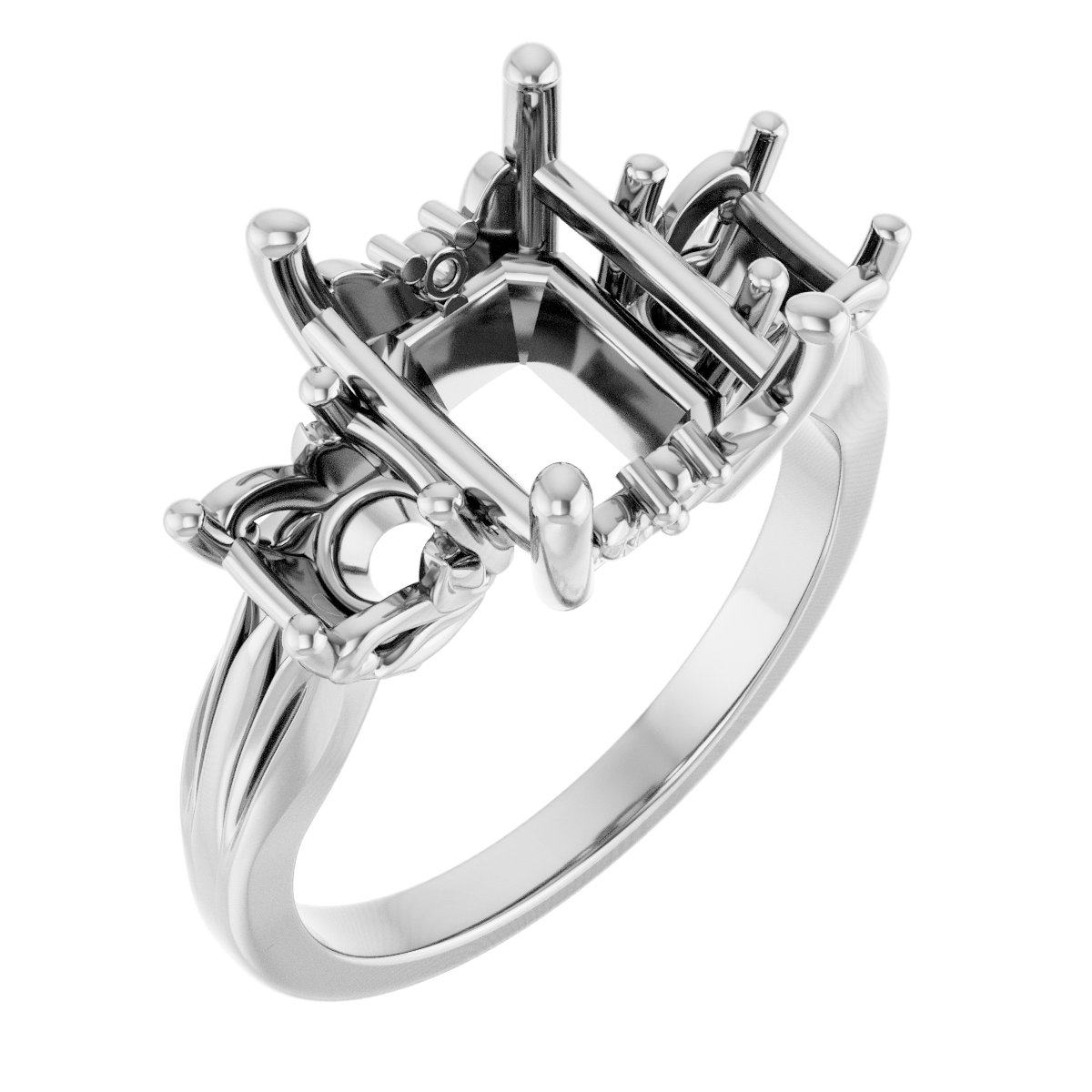 Three-Stone Engagement Ring