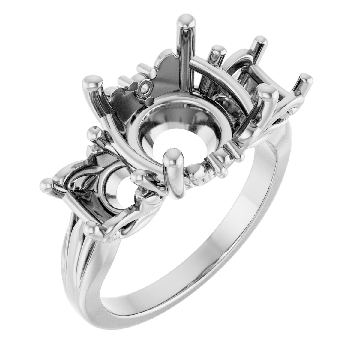 Three-Stone Engagement Ring