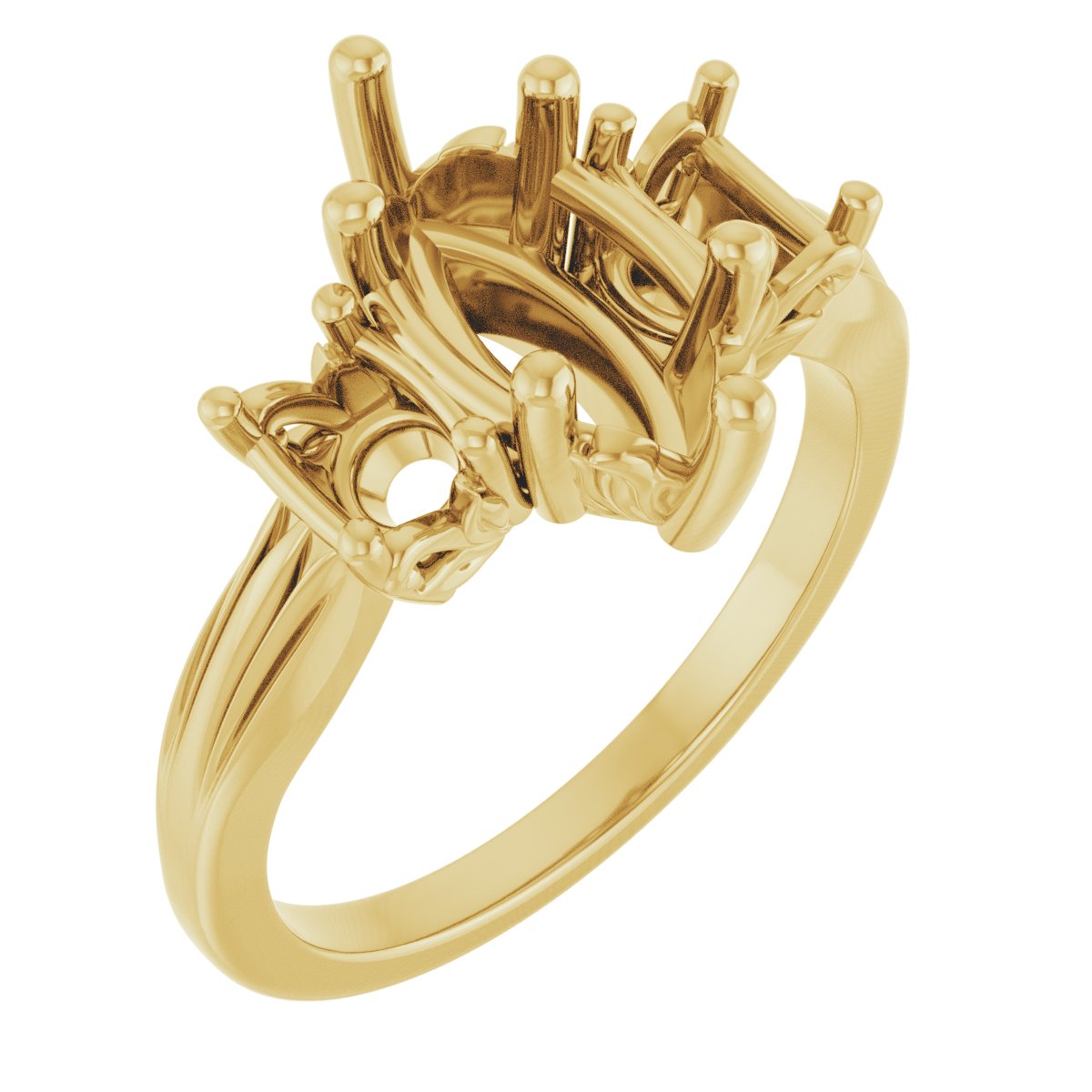 Three-Stone Engagement Ring