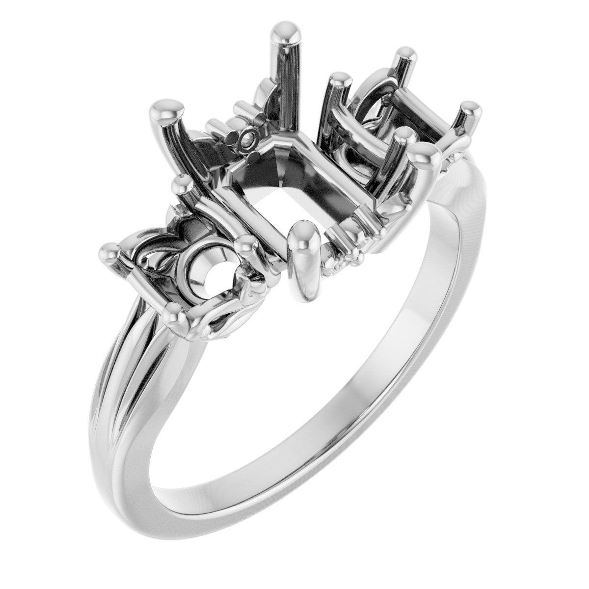 Three-Stone Engagement Ring
