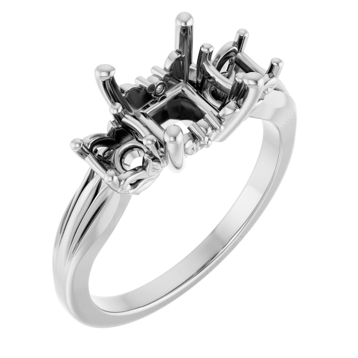 Three-Stone Engagement Ring