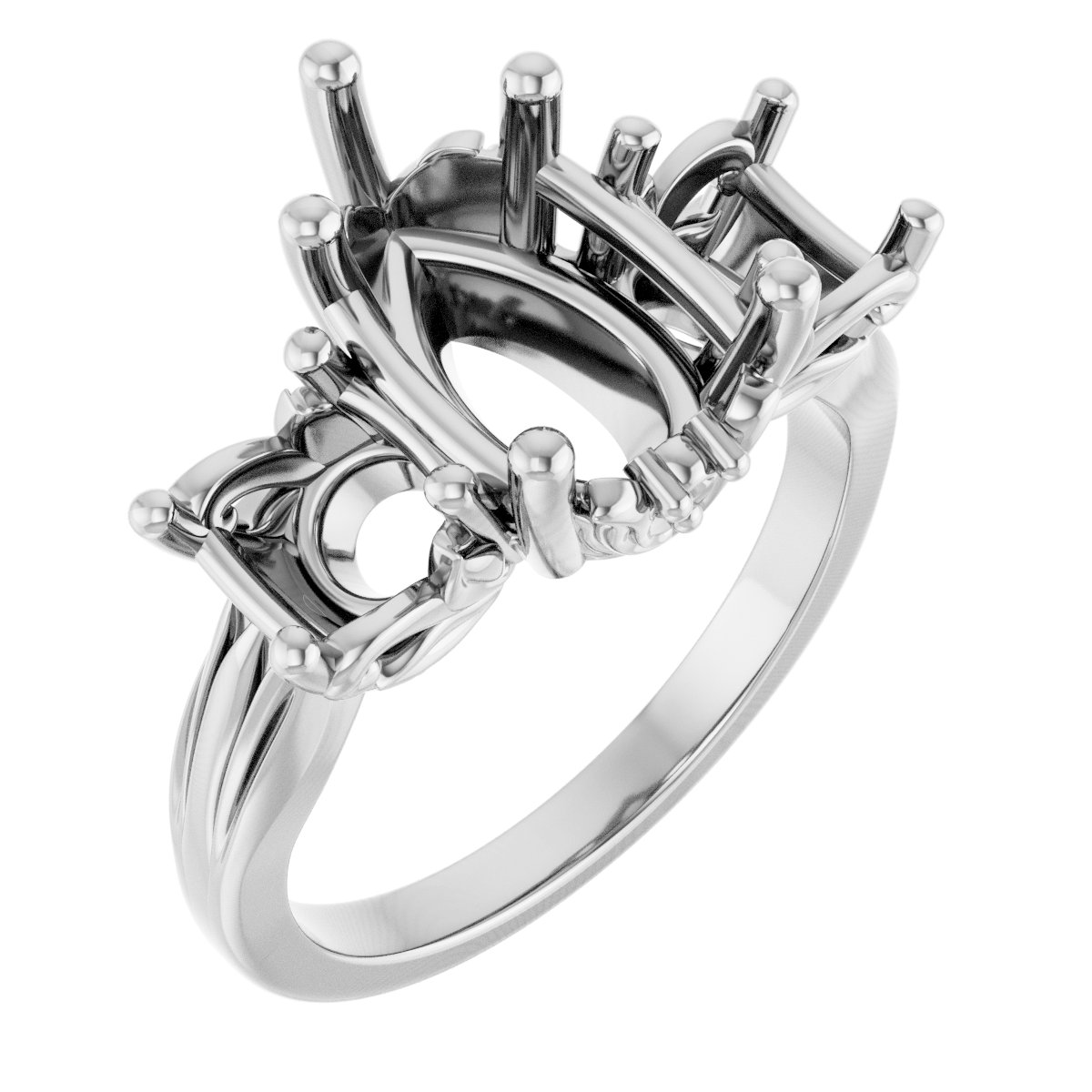 Three-Stone Engagement Ring