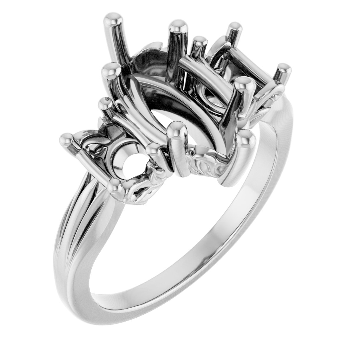 Three-Stone Engagement Ring