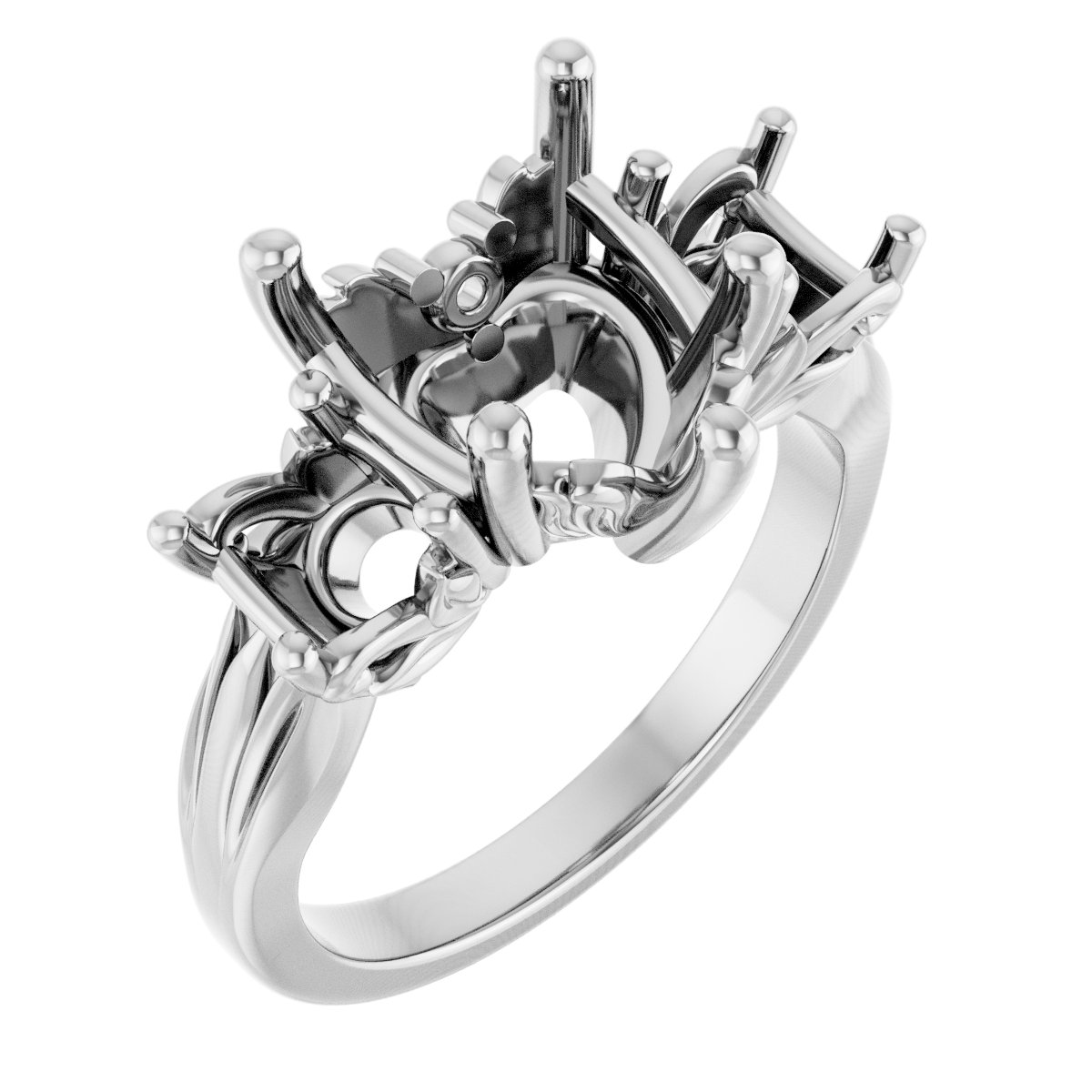 Three-Stone Engagement Ring