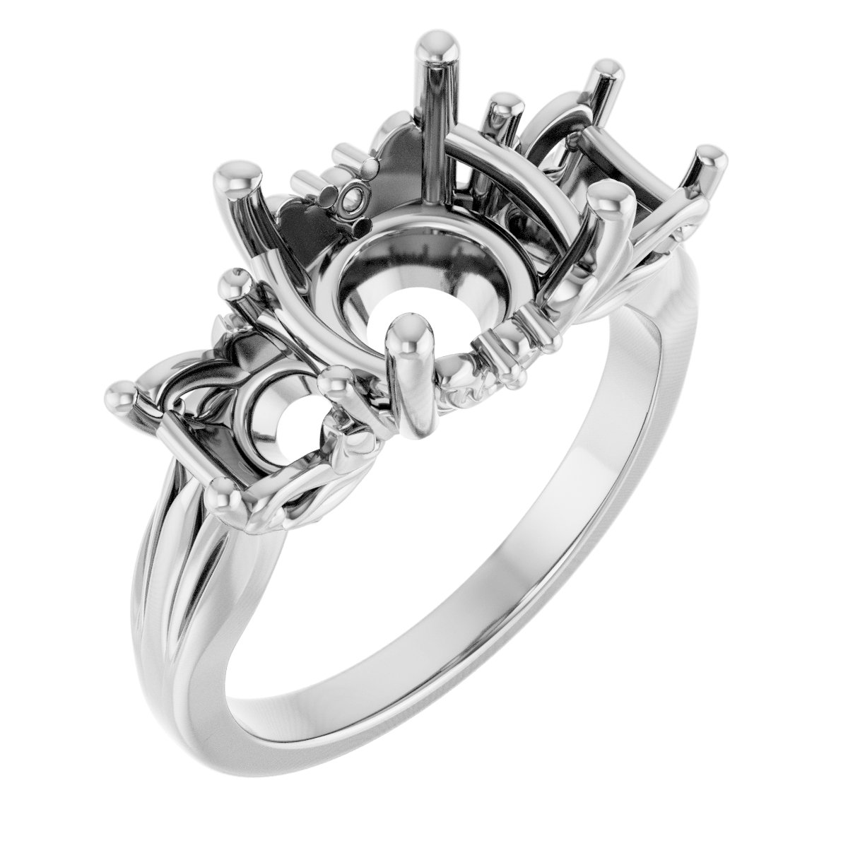 Three-Stone Engagement Ring