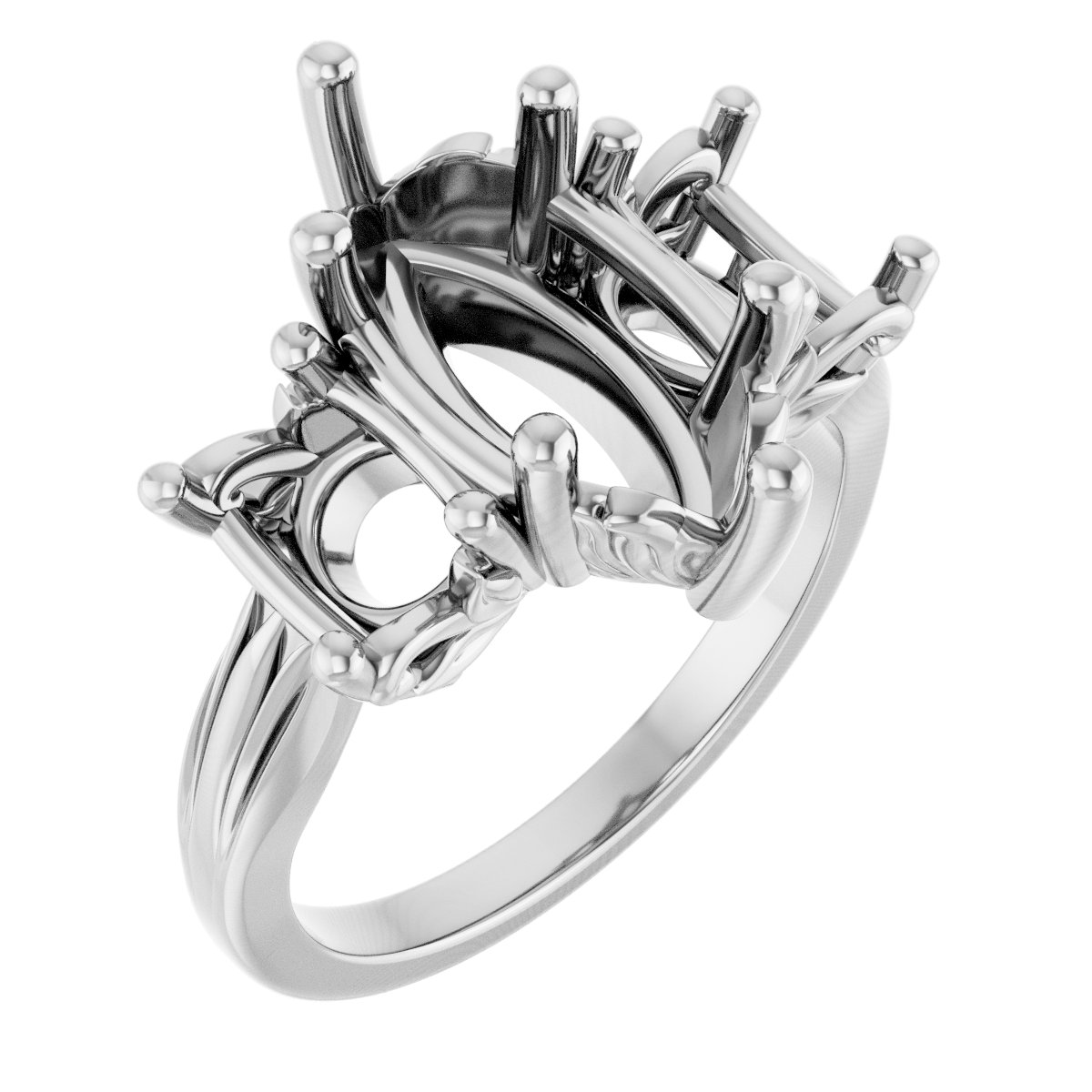 Three-Stone Engagement Ring