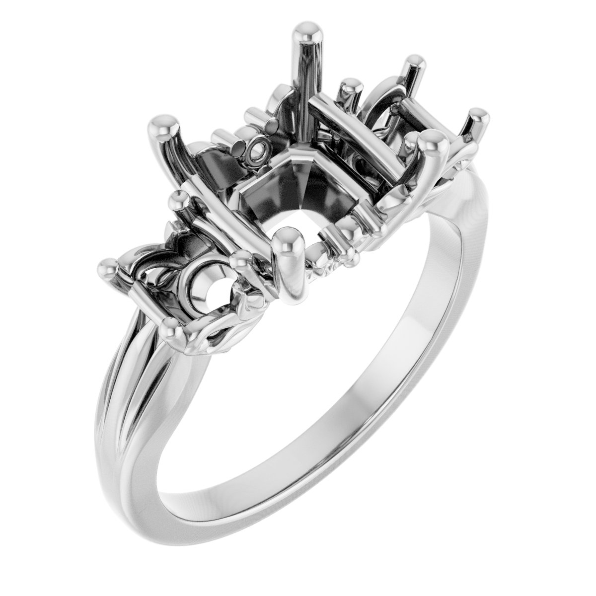 Three-Stone Engagement Ring