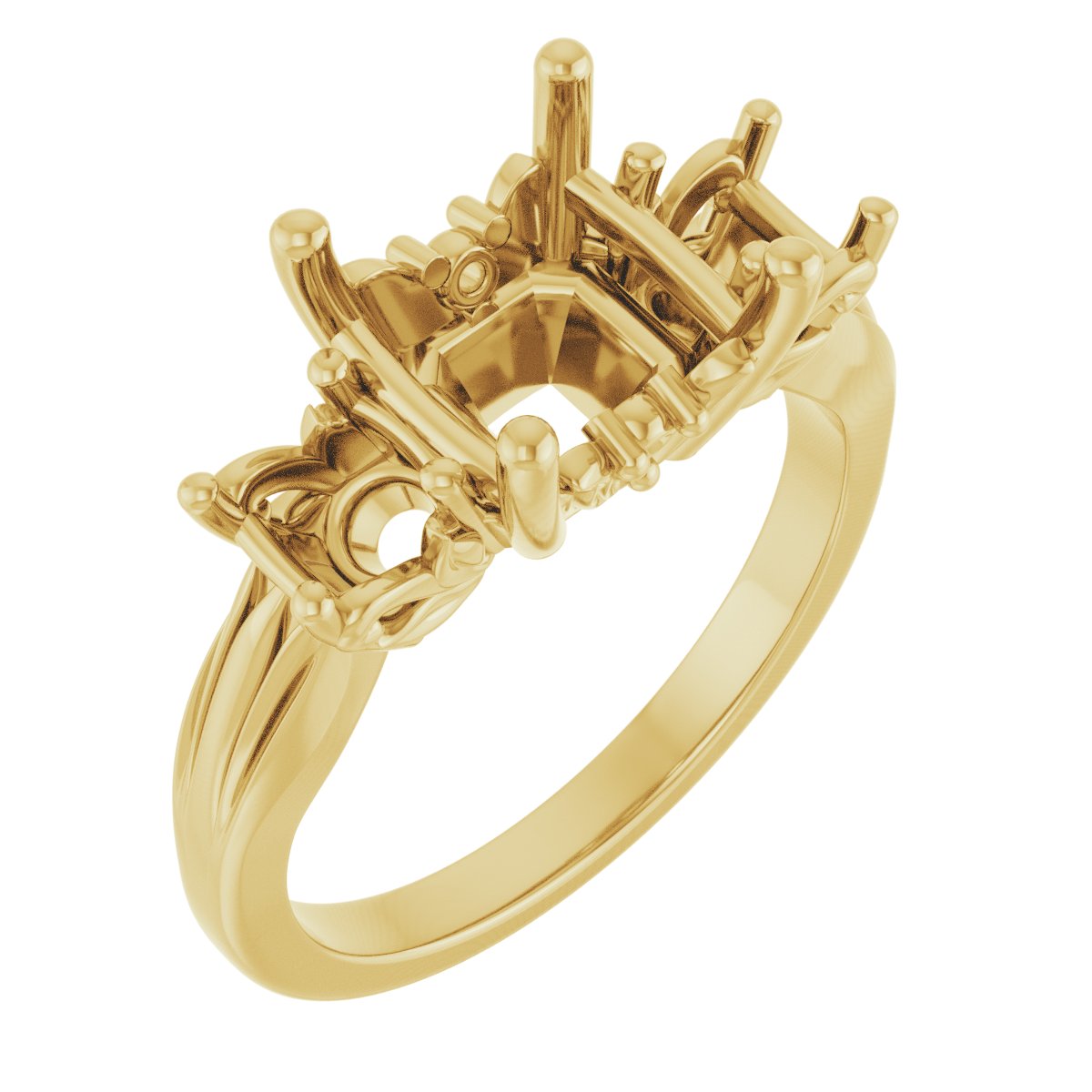 Three-Stone Engagement Ring