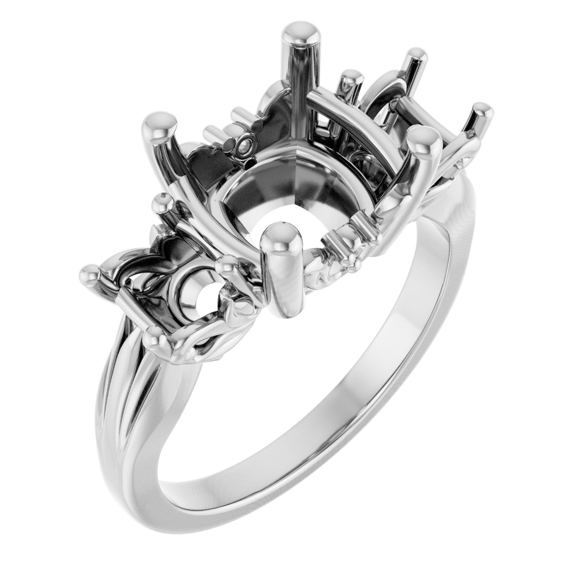 Three-Stone Engagement Ring