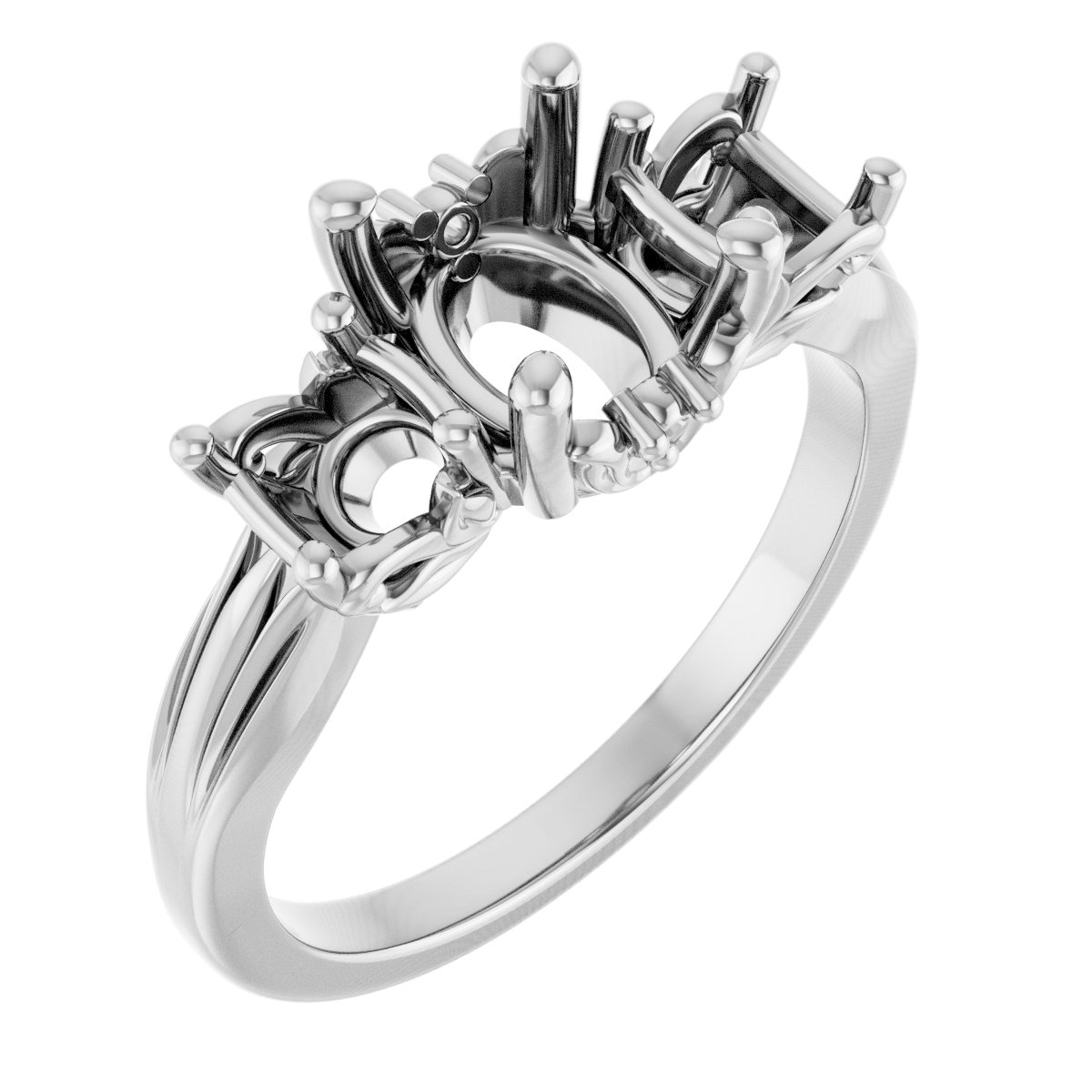 Three-Stone Engagement Ring