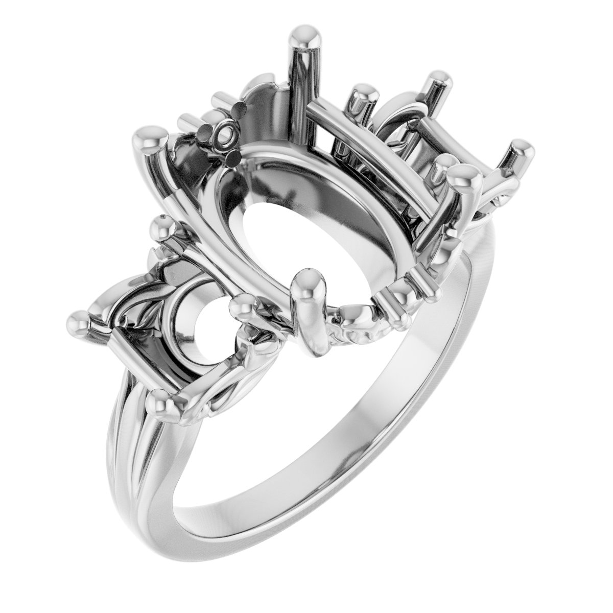 Three-Stone Engagement Ring
