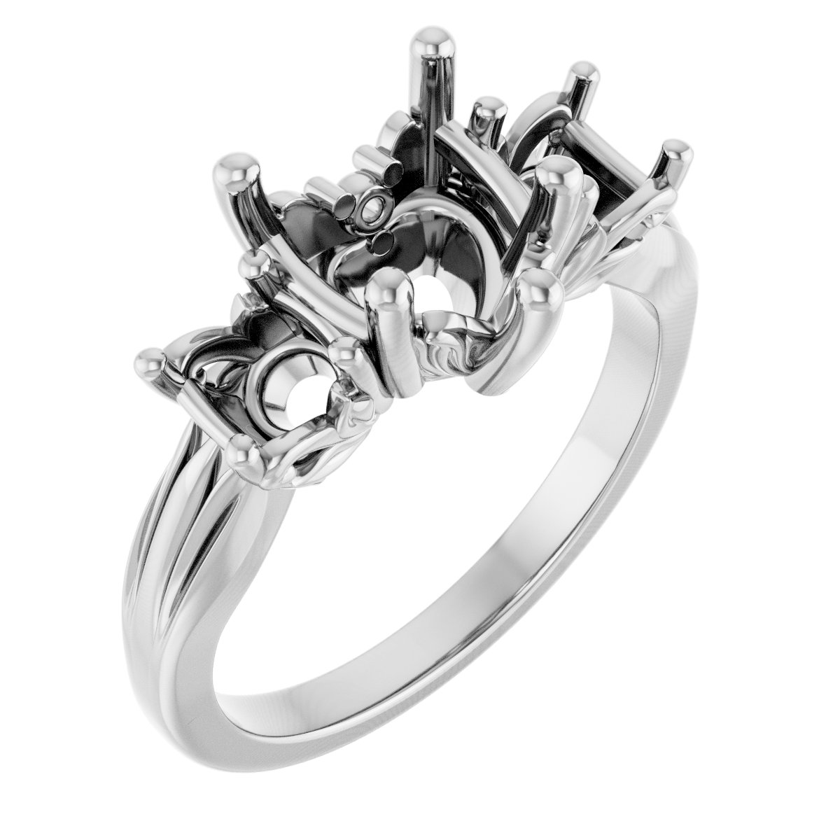 Three-Stone Engagement Ring