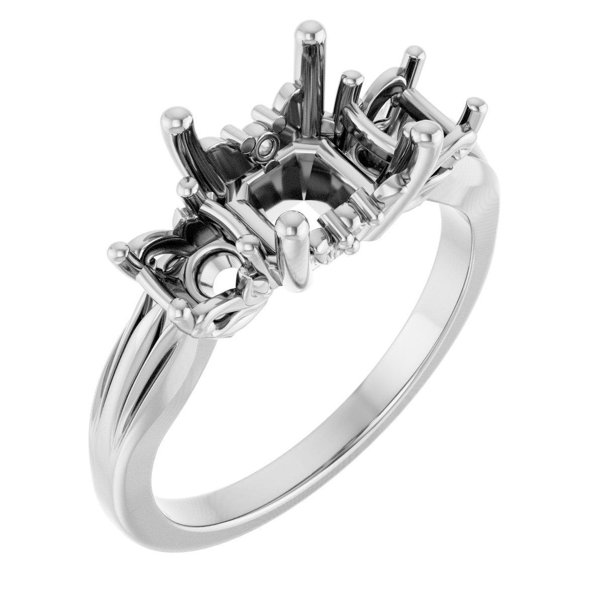Three-Stone Engagement Ring