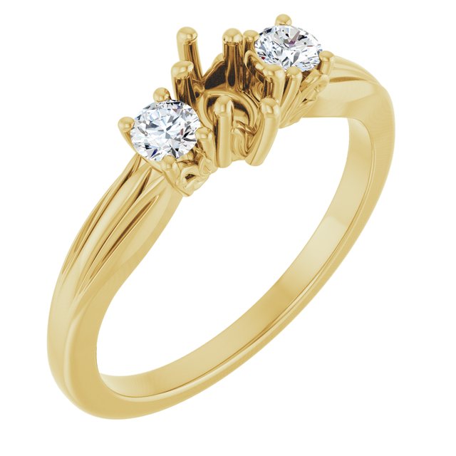 14k Yellow Gold