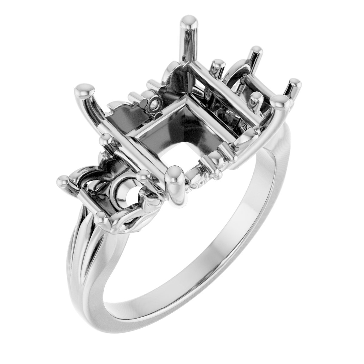 Three-Stone Engagement Ring