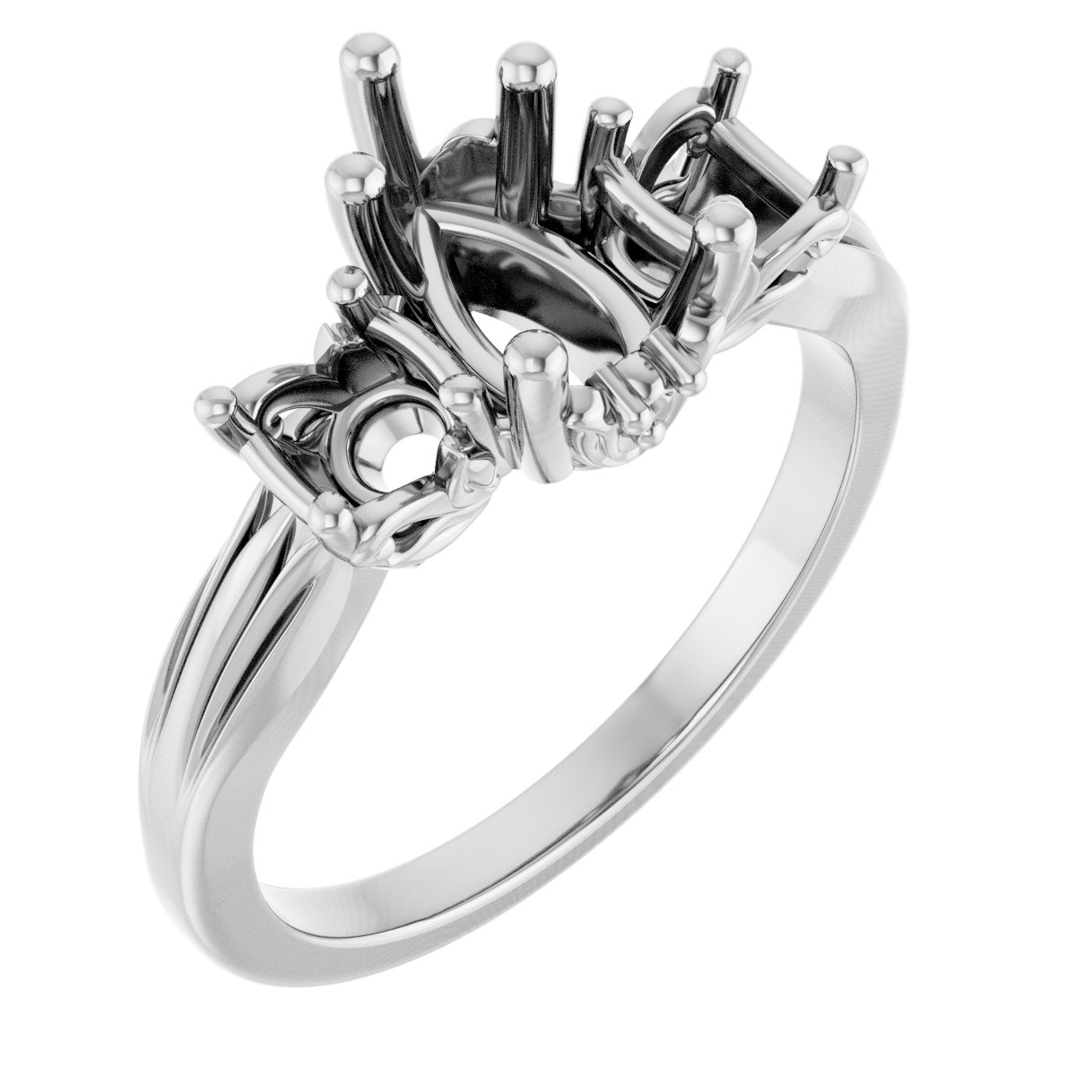 Three-Stone Engagement Ring