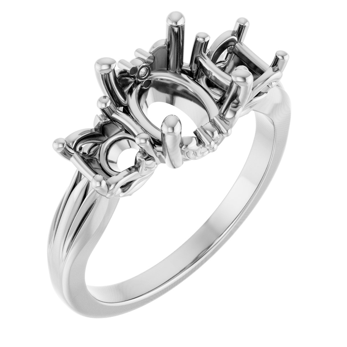 Three-Stone Engagement Ring