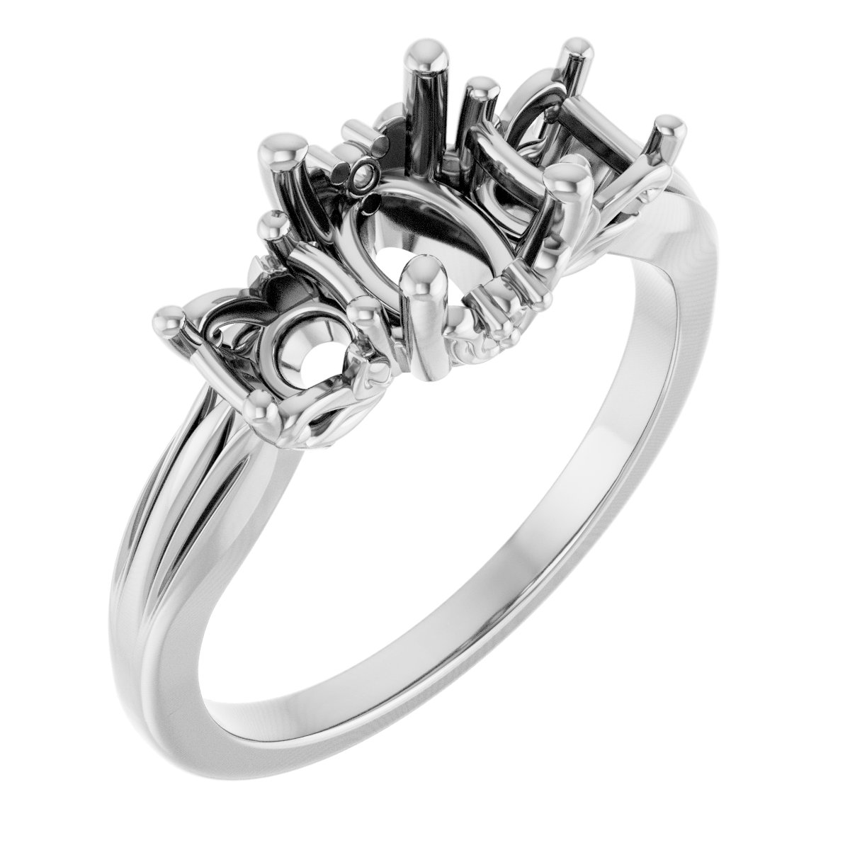 Three-Stone Engagement Ring
