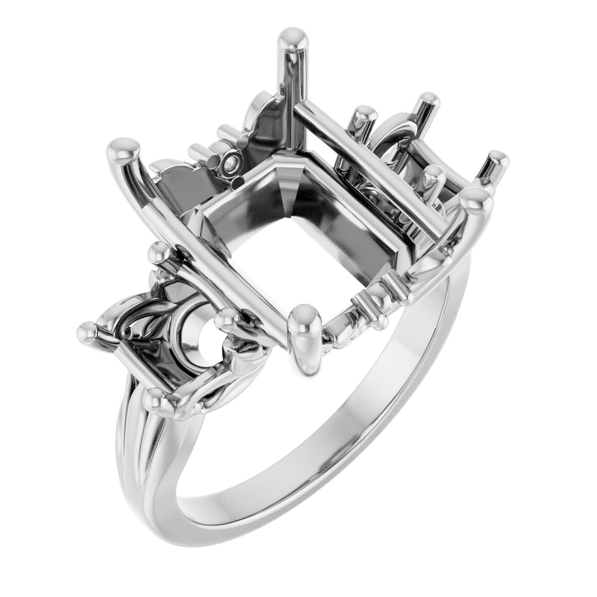 Three-Stone Engagement Ring