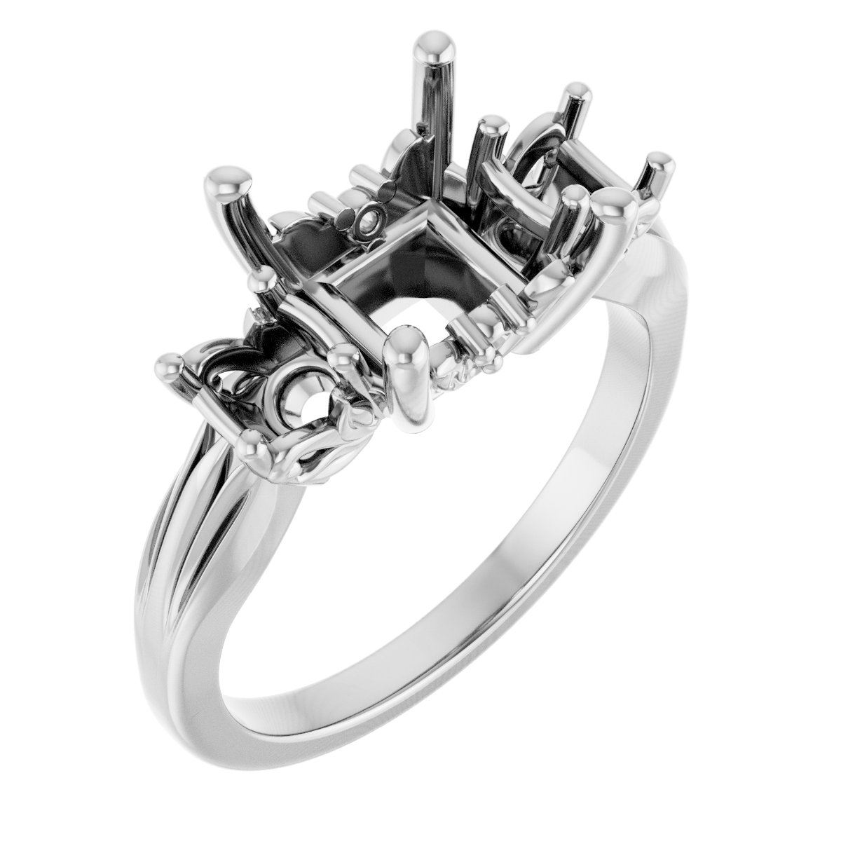 Three-Stone Engagement Ring