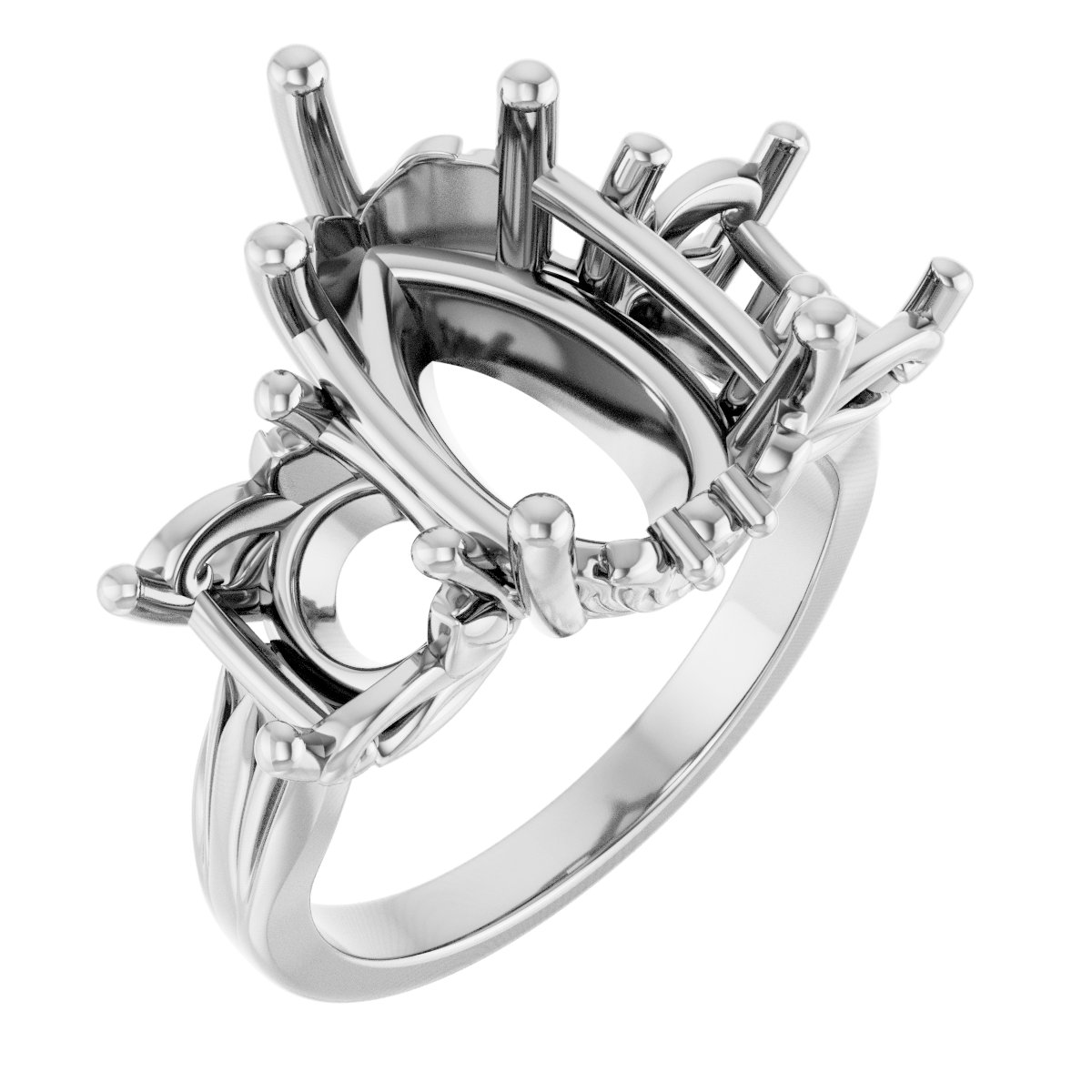 Three-Stone Engagement Ring