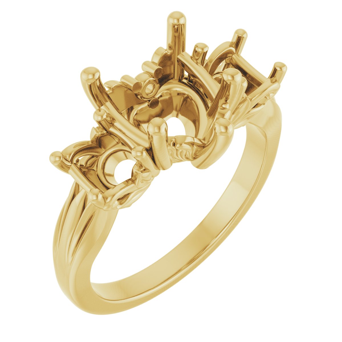 Three-Stone Engagement Ring