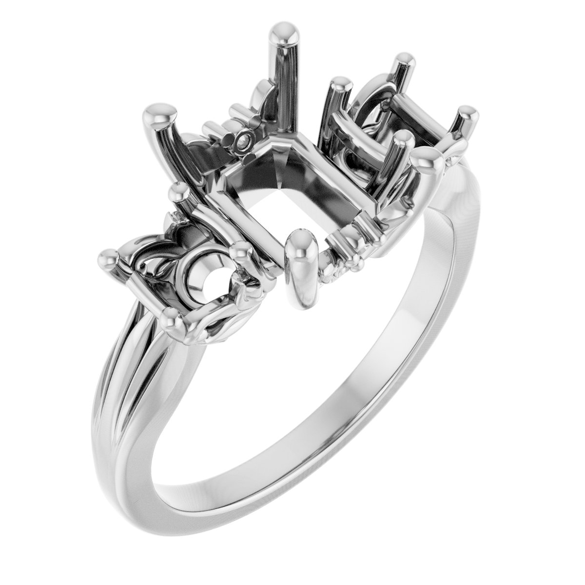 Three-Stone Engagement Ring