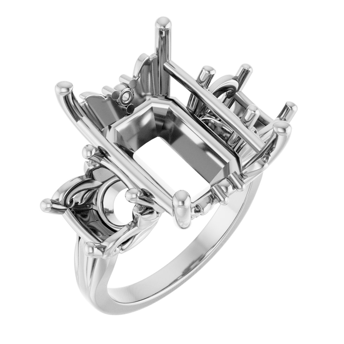 Three-Stone Engagement Ring
