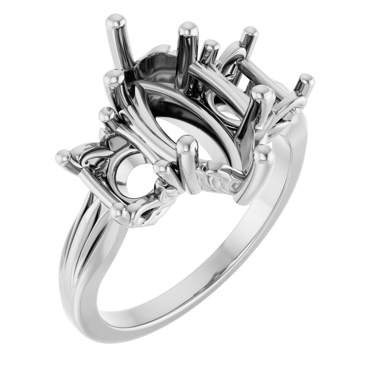 Three-Stone Engagement Ring
