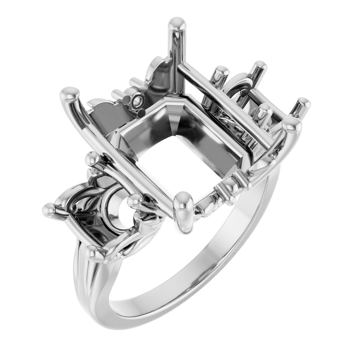 Three-Stone Engagement Ring