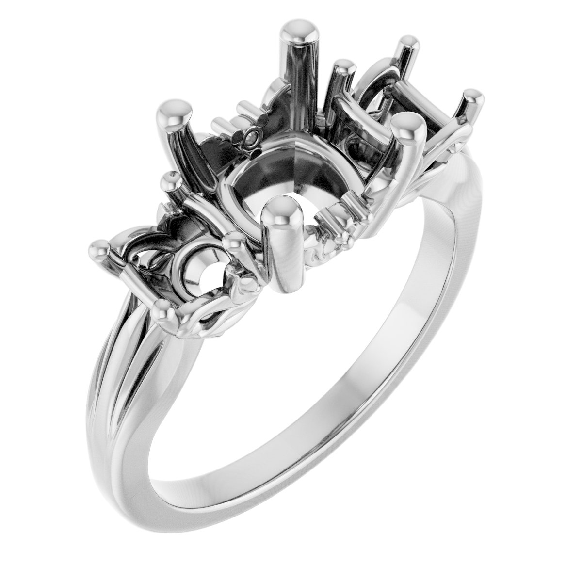 Three-Stone Engagement Ring