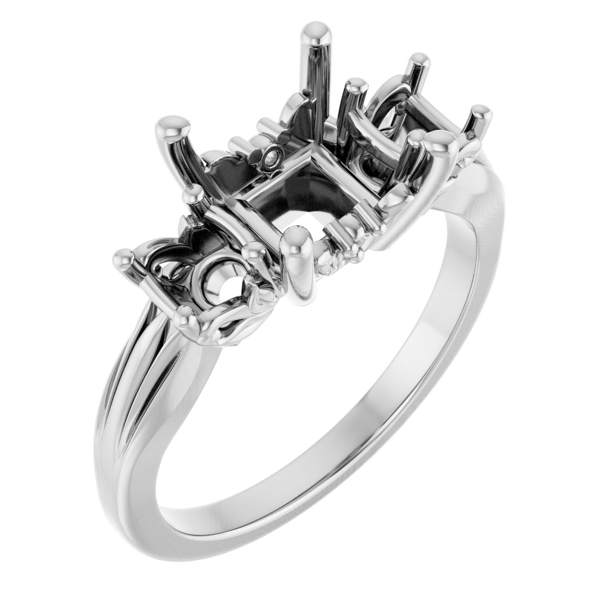 Three-Stone Engagement Ring