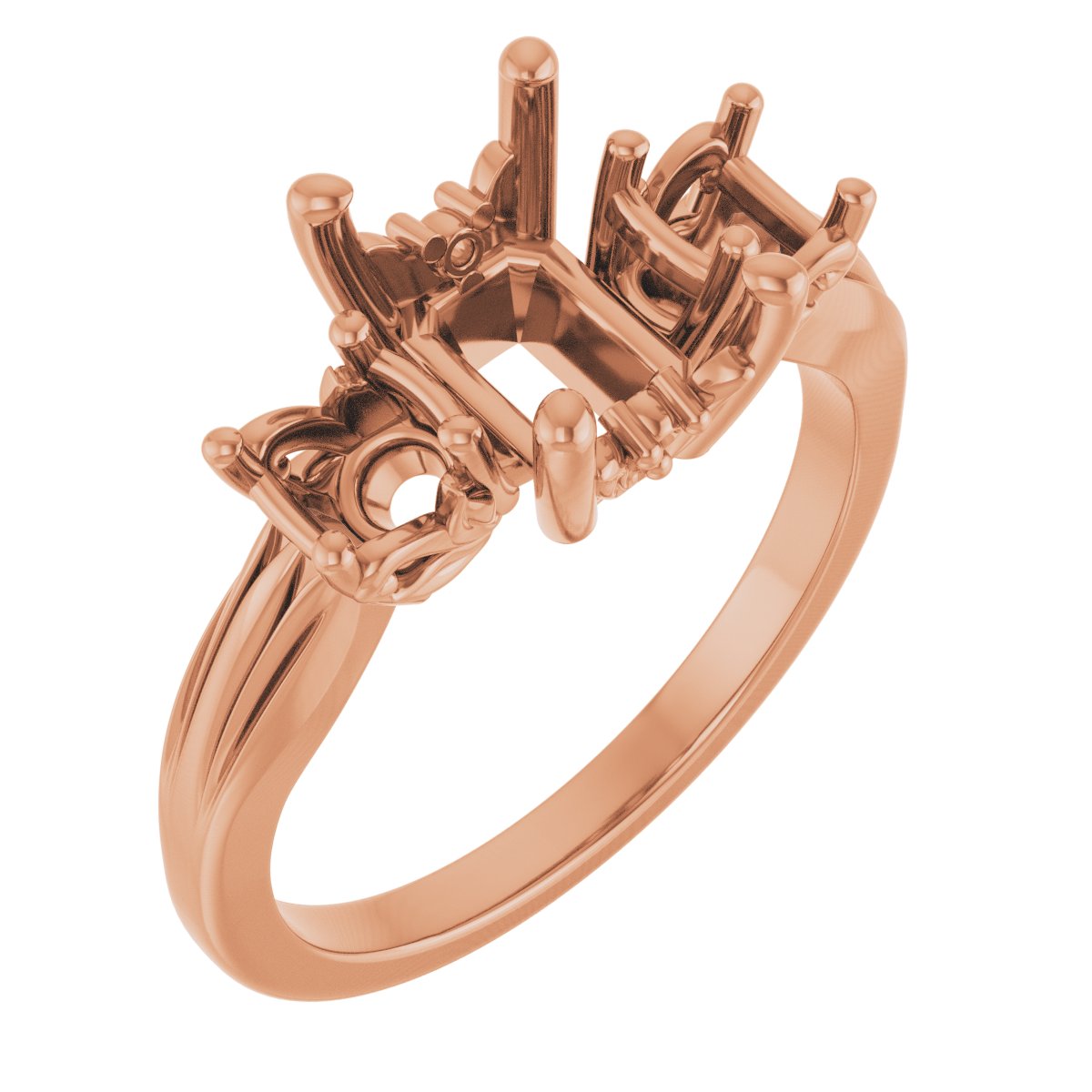 Three-Stone Engagement Ring