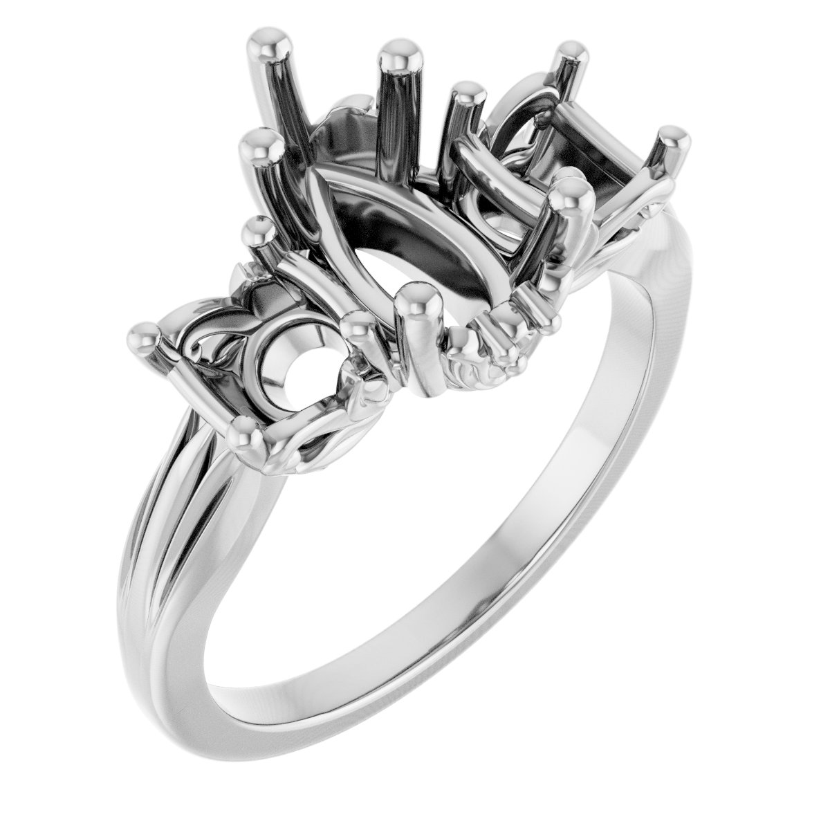 Three-Stone Engagement Ring