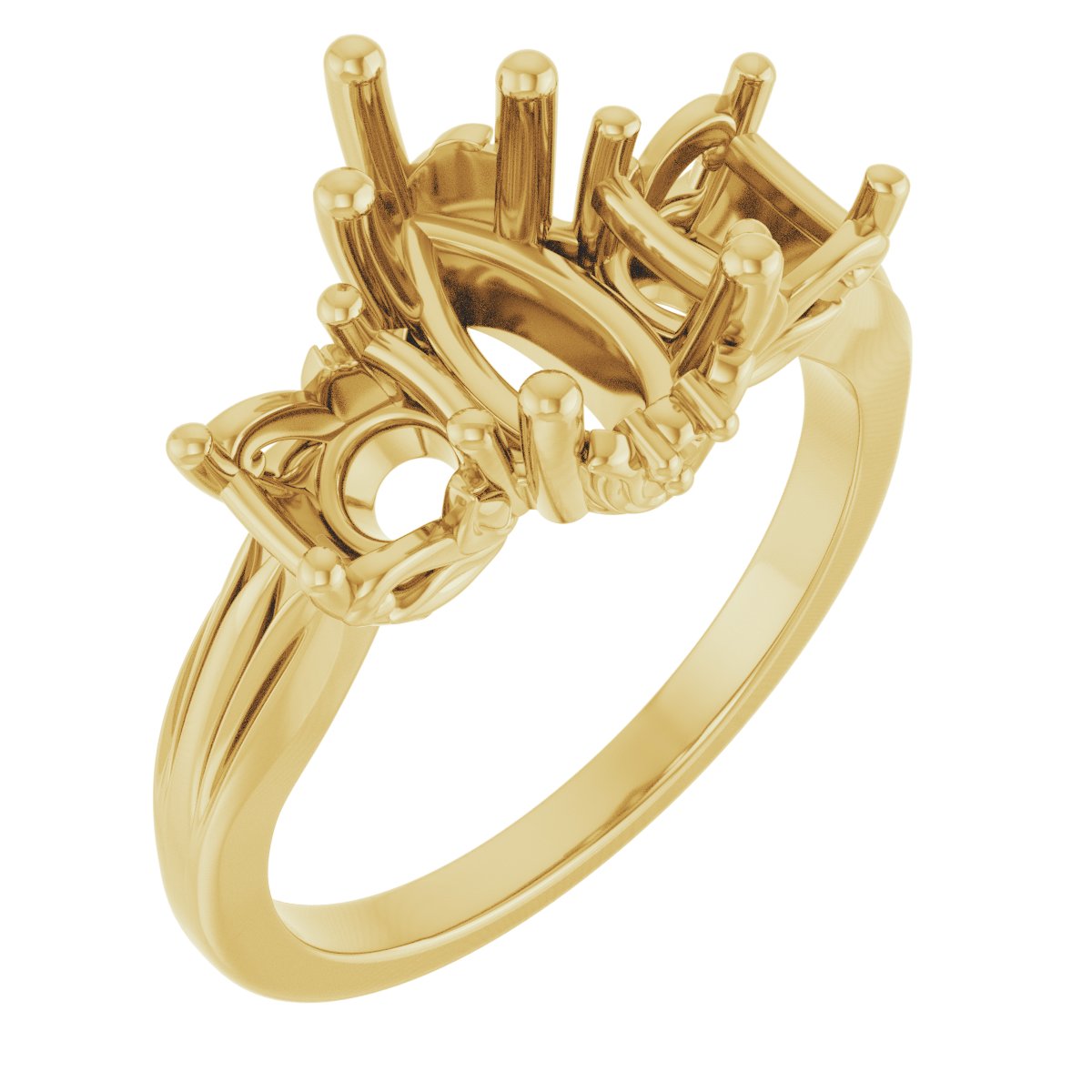 Three-Stone Engagement Ring