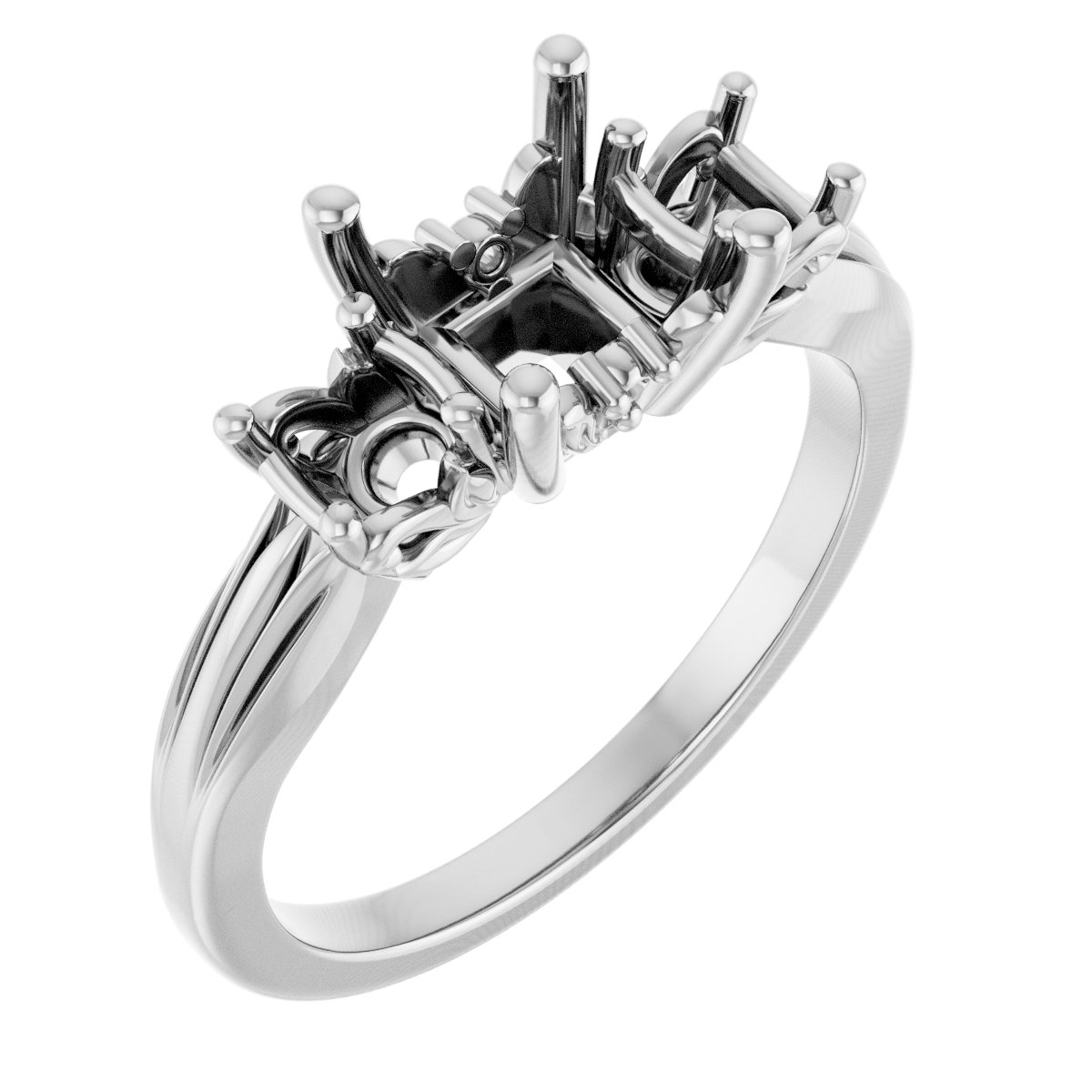Three-Stone Engagement Ring