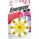 Energizer #10 Pack Of 8 Hearing Aid Batteries