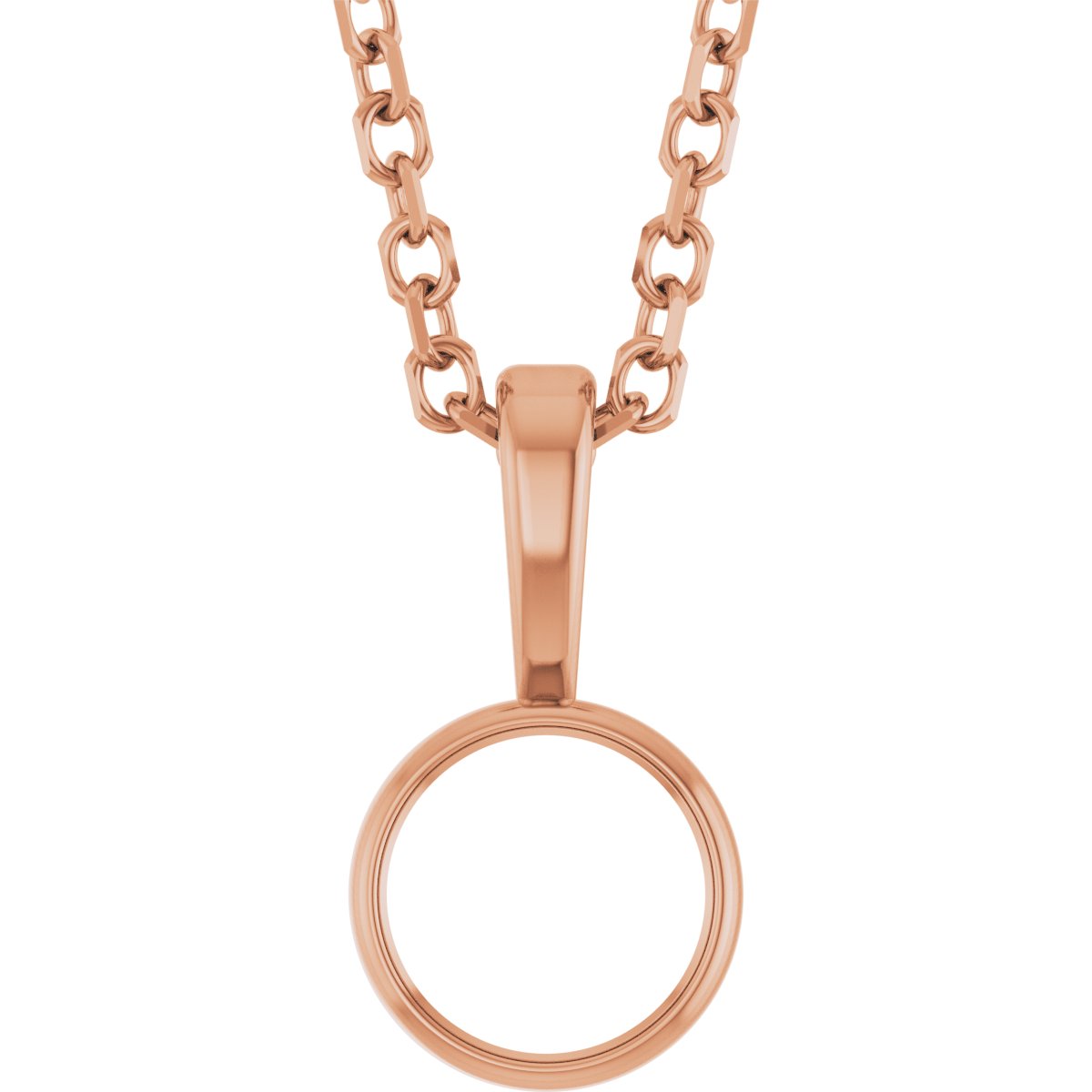 Bezel-Set Solitaire Necklace or Pendant