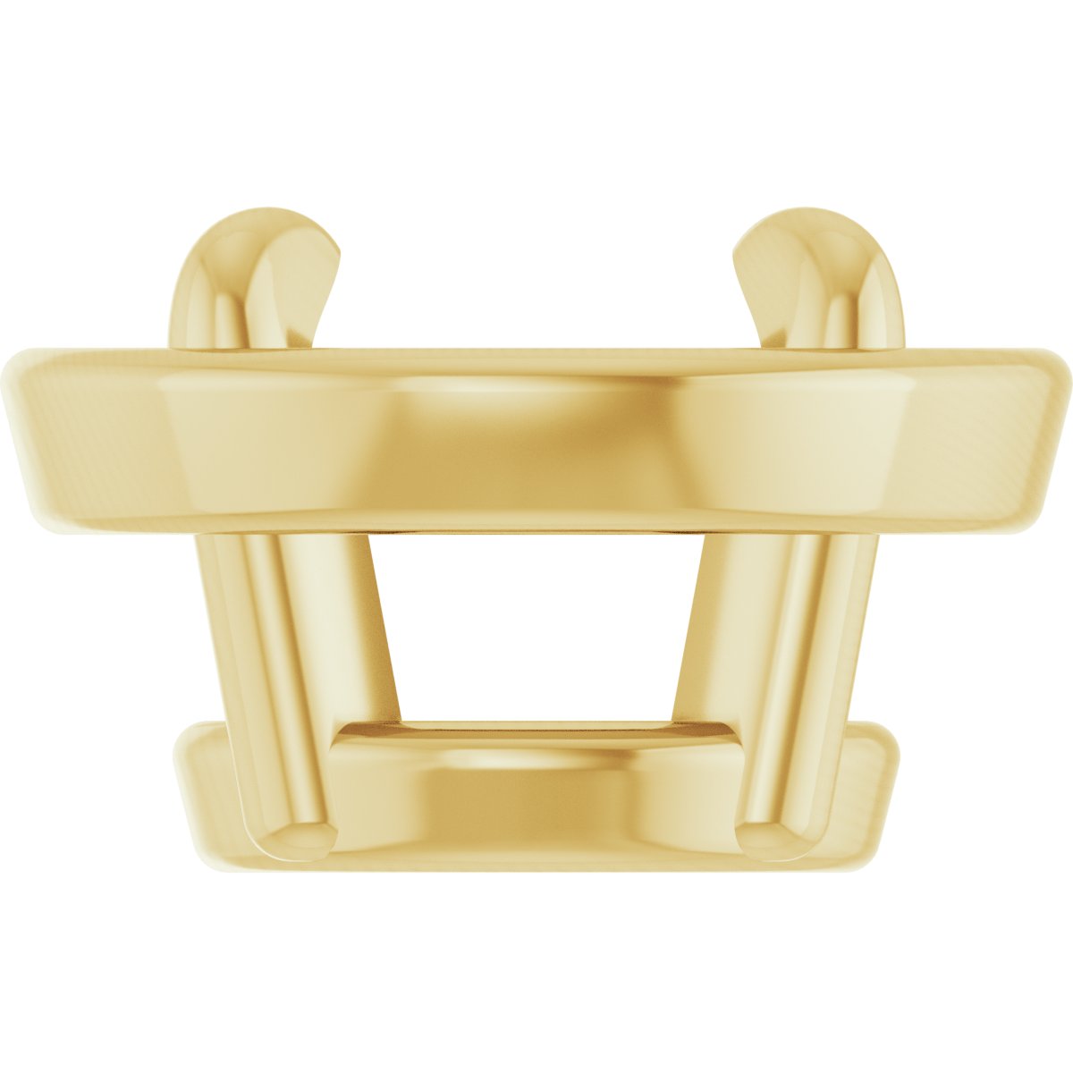 Round 4-Prong Claw Bezel-Style Basket Setting